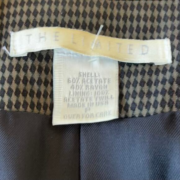 The Limited VTG Blazer Harliquin Y2K - Picture 8 of 8